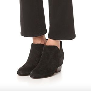 Matiko Tabine Black Suede Booties